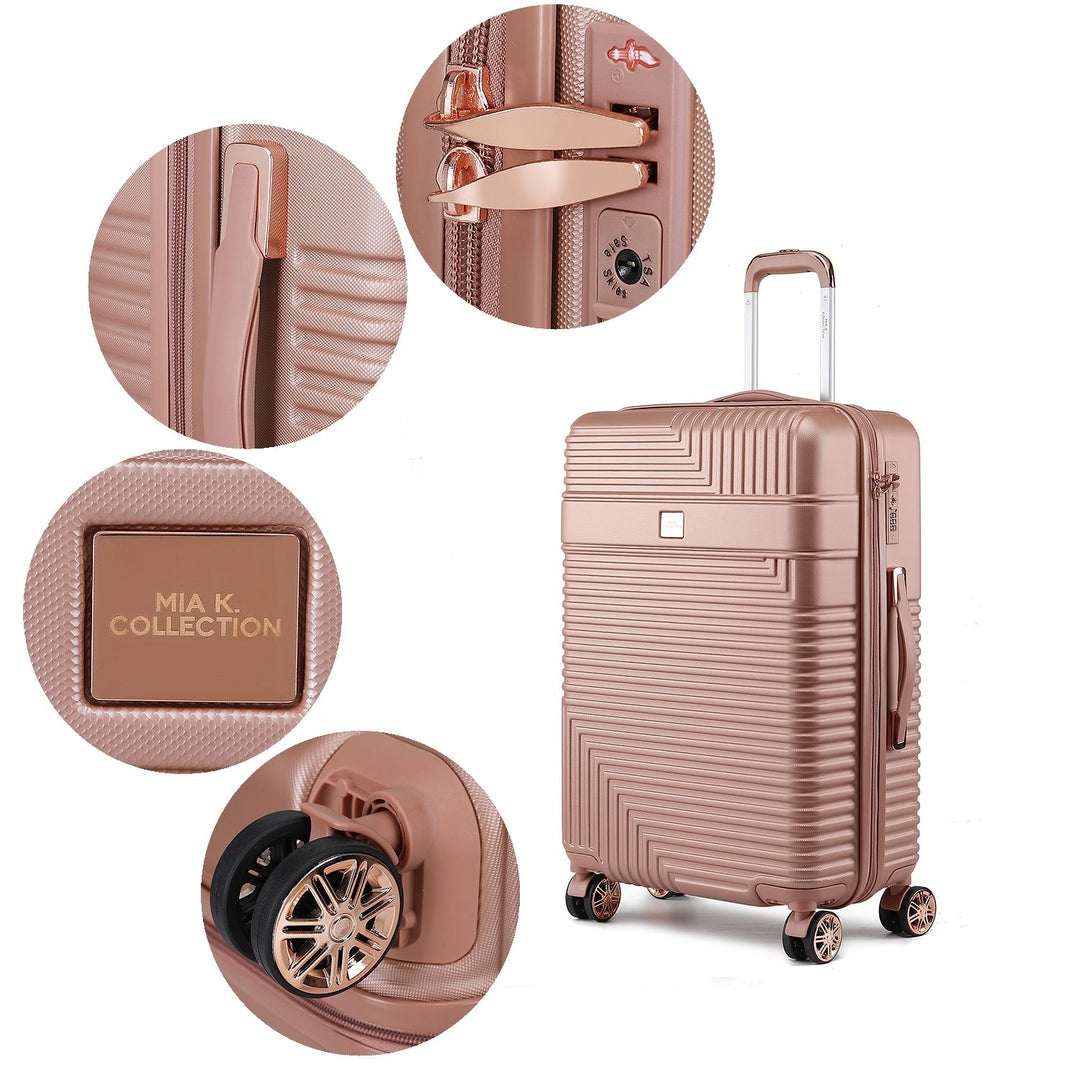 Mykonos Luggage Multi-Compartment Set-Extra Large and Large - 2 pieces by Mia K Image 7