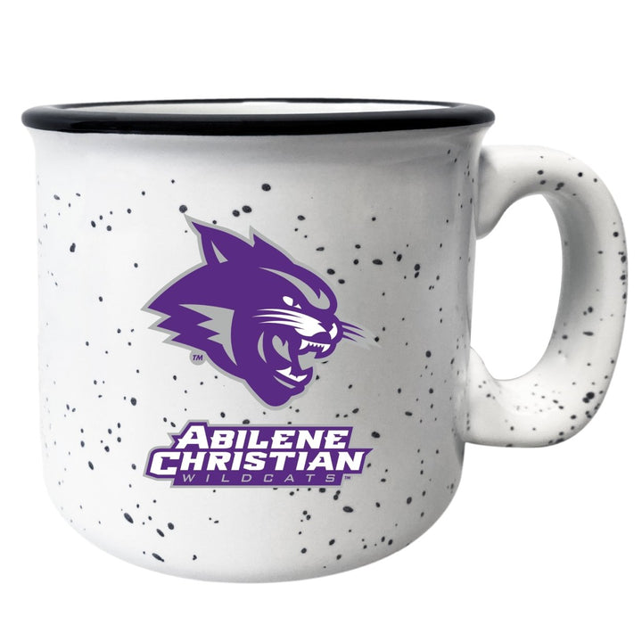 Abilene Christian University Pride - 16 oz Speckled Ceramic Camper Mug- Choose Your Color Image 2