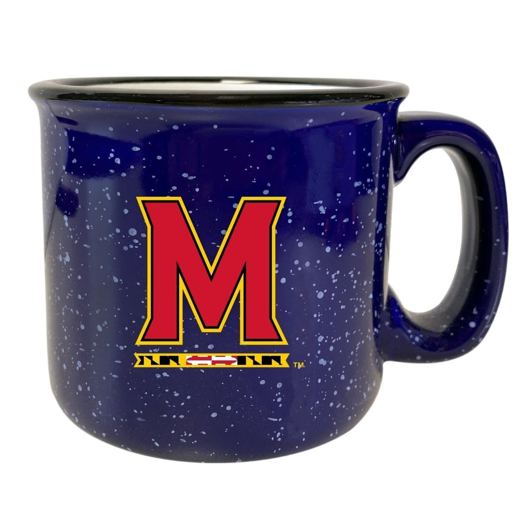 Maryland Terrapins Pride - 16 oz Speckled Ceramic Camper Mug- Choose Your Color Image 2