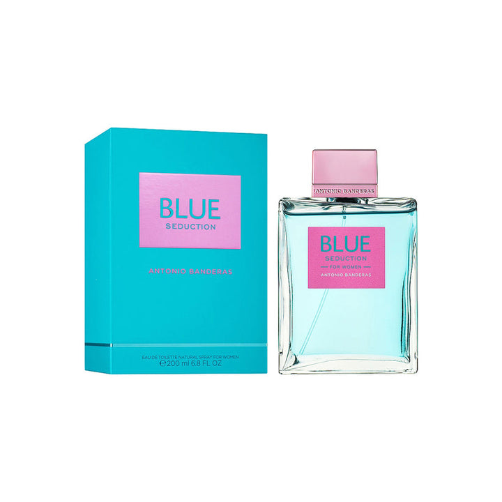 Antonio Banderas Blue Seduction EDT Spray 6.8 Oz Women Citrus Floral Fragrance Image 3