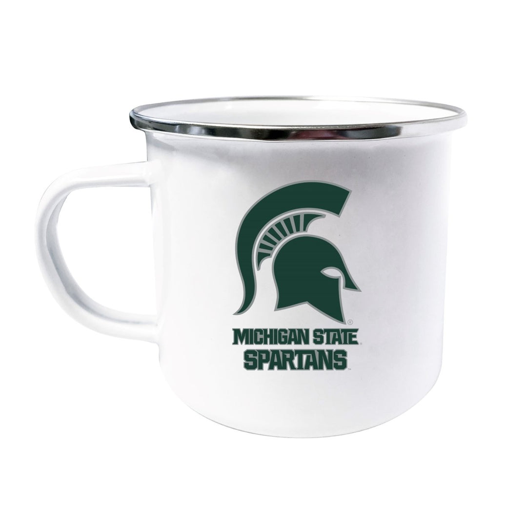 Michigan State Spartans NCAA Tin Camper Coffee Mug - Choose Your Color Image 1