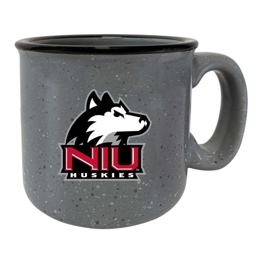 Northern Illinois Huskies Pride - 16 oz Speckled Ceramic Camper Mug- Choose Your Color Image 1