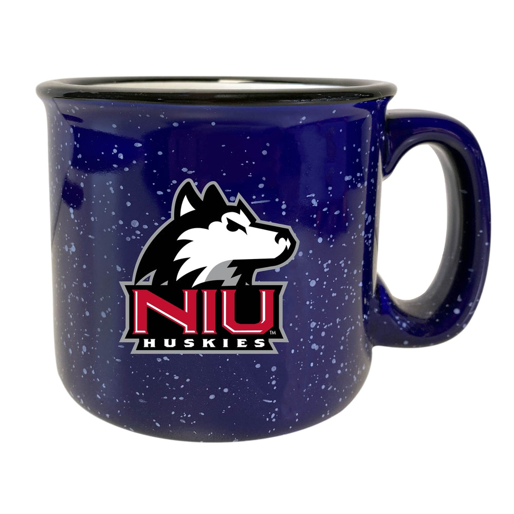 Northern Illinois Huskies Pride - 16 oz Speckled Ceramic Camper Mug- Choose Your Color Image 2