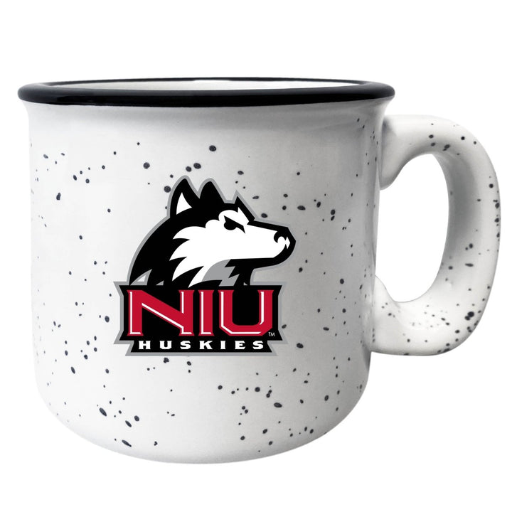 Northern Illinois Huskies Pride - 16 oz Speckled Ceramic Camper Mug- Choose Your Color Image 3