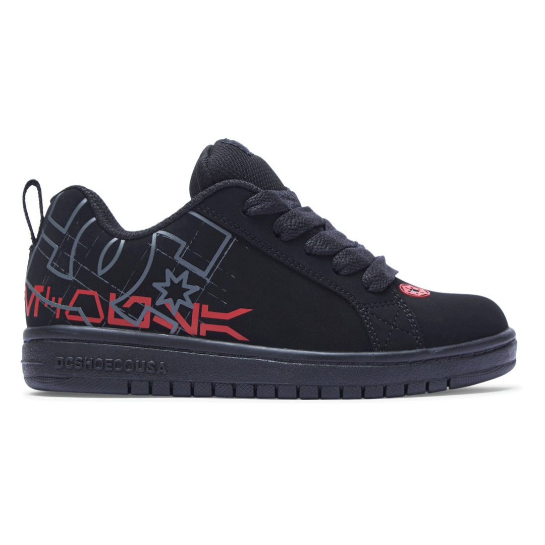 DC Shoes Unisex Kids Star Wars Court Graffik Shoes Black/Red - ADBS100307-BLR BLACK/RED Image 1