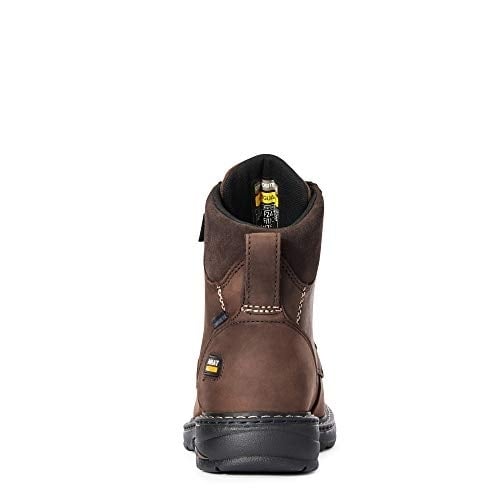 ARIAT WORK Womens 6" Casey Composite Toe Internal Metatarsal Guard Work Boot Oily Distressed Brown - 10033995 OILY Image 1