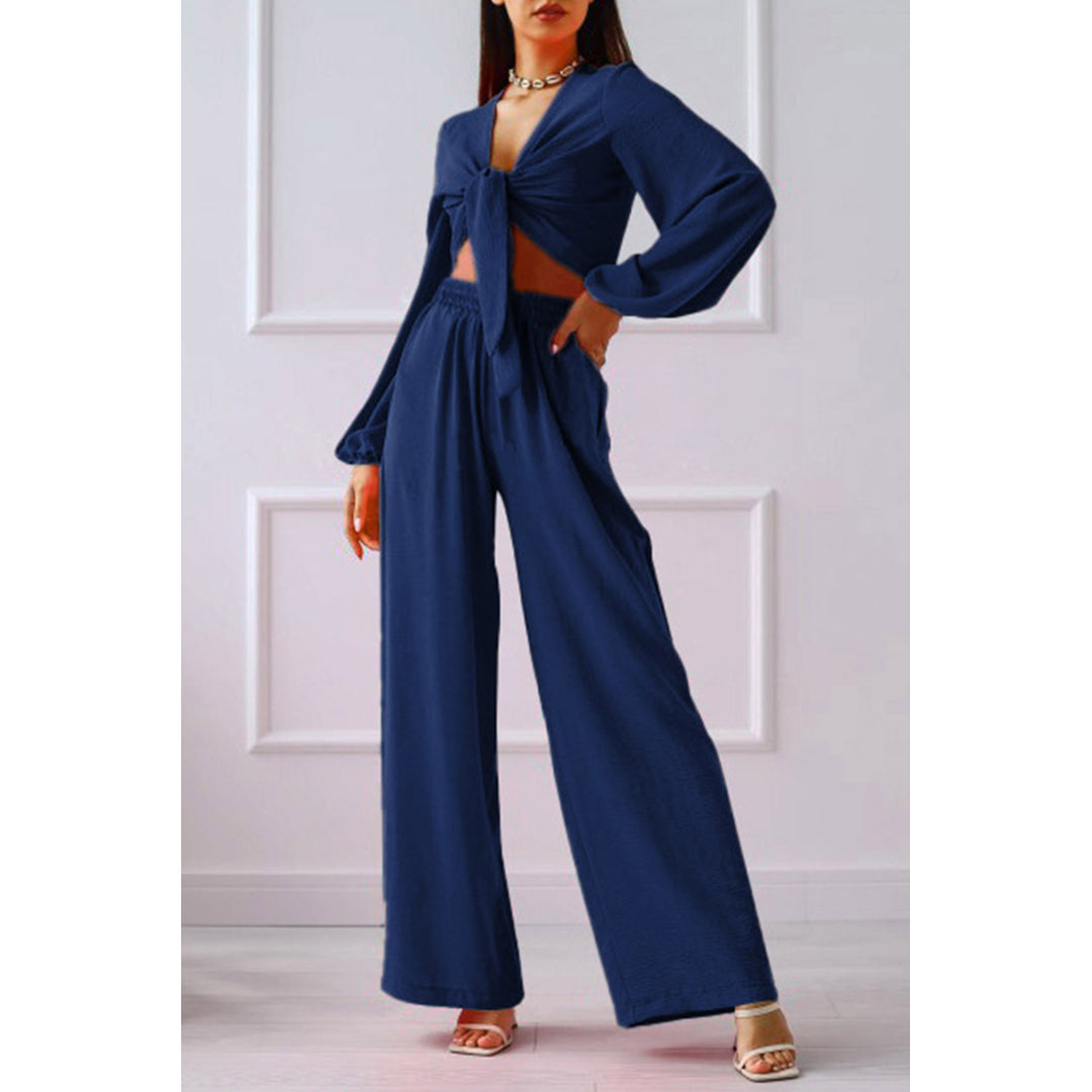 Womens Blue Rompers Image 2