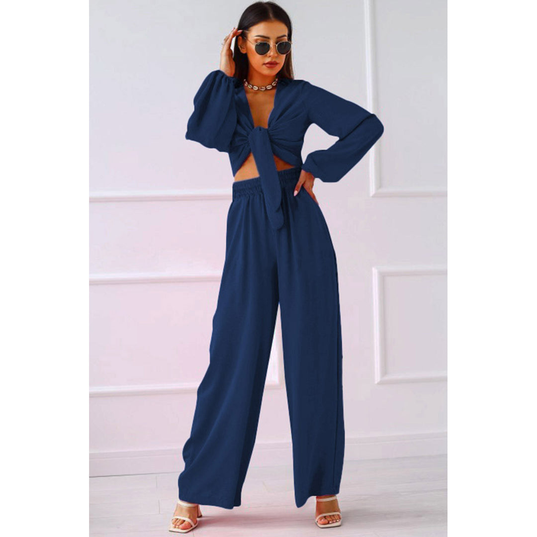 Womens Blue Rompers Image 3