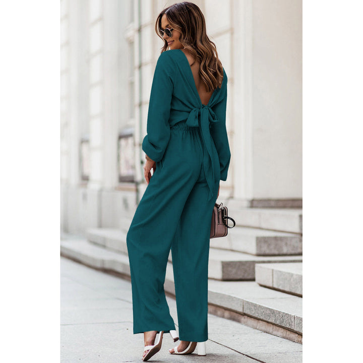 Womens Green Rompers Image 4