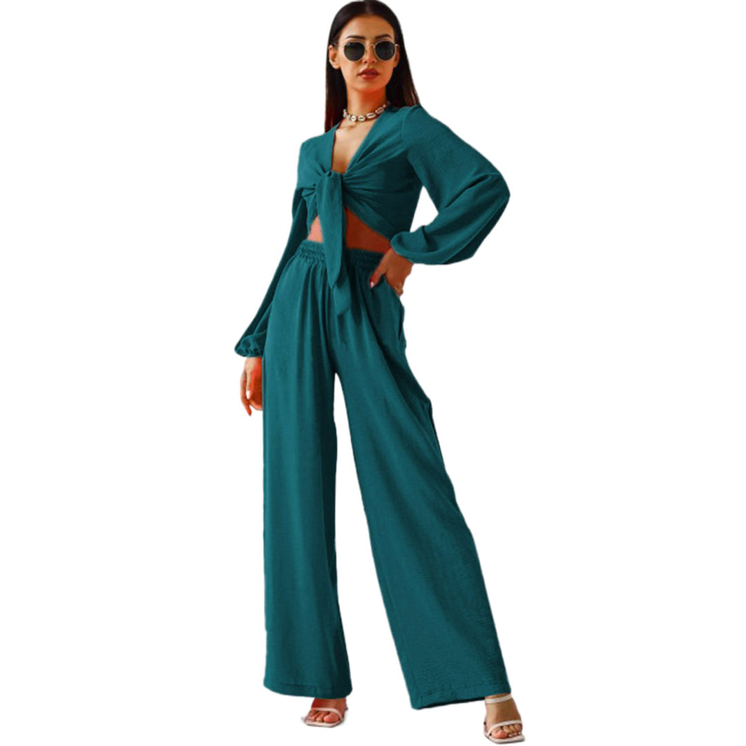 Womens Green Rompers Image 7