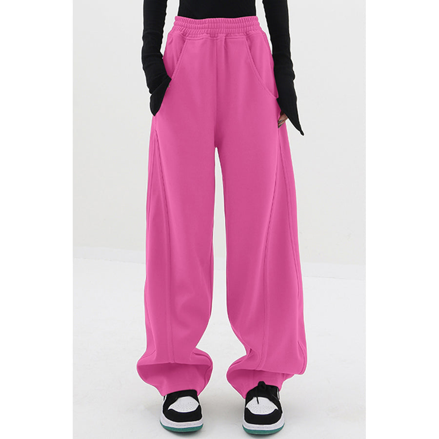 Womens Rose Loose sweater banana pants Image 1