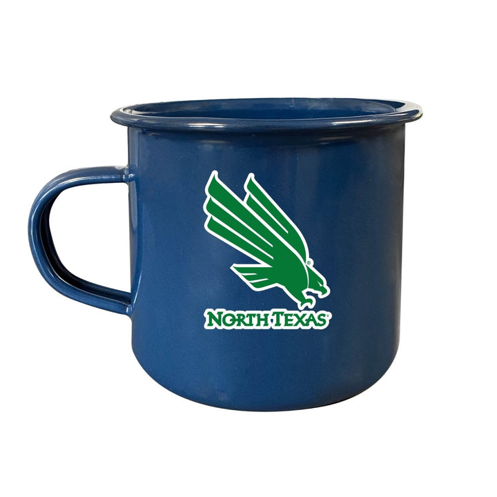 North Texas NCAA Tin Camper Coffee Mug - Choose Your Color Image 2