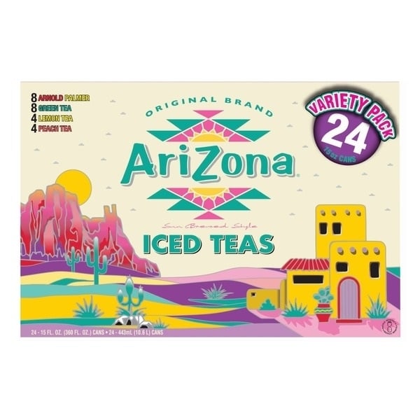 AriZona Iced TeaVariety Pack15 Fluid Ounce (Pack of 24) Image 1