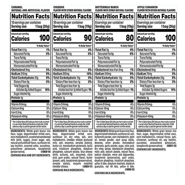 Quaker Rice Crisps Variety Pack (36 Pack) Image 2