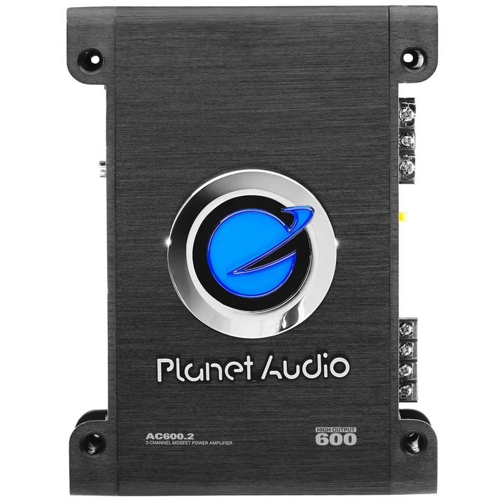 Planet Audio AC600.2 Car Audio Amplifier Class A/B 600W Dual Channel 4 Ohm Image 2