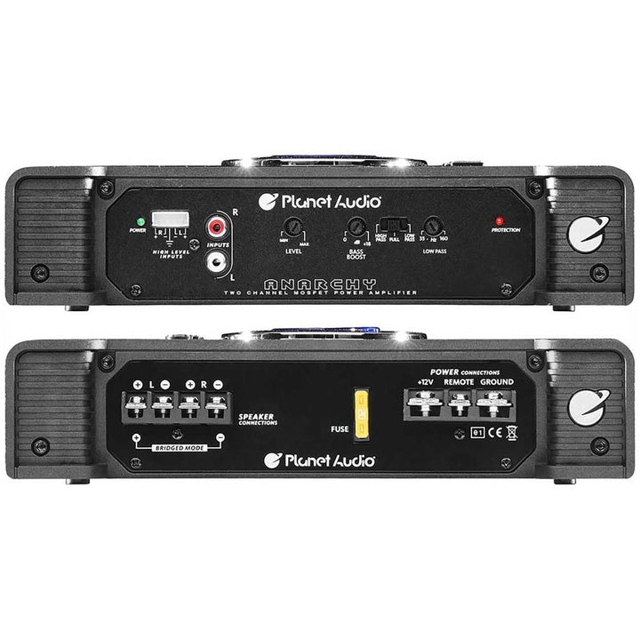 Planet Audio AC600.2 Car Audio Amplifier Class A/B 600W Dual Channel 4 Ohm Image 3