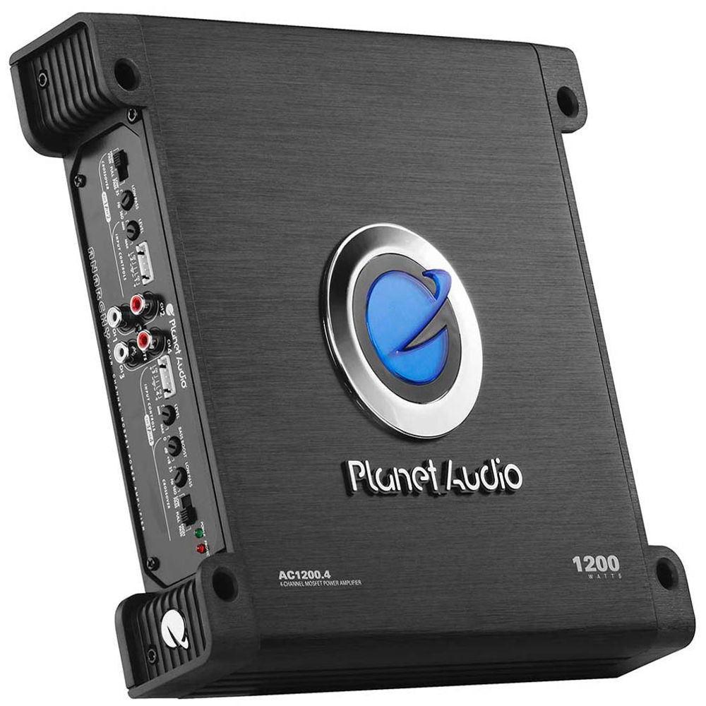 Planet Audio AC1200.4 4 Channel Car Amplifier - 1200 WattsFull RangeClass A/B2-4 Ohm StableMosfet Power SupplyBridgeable Image 2