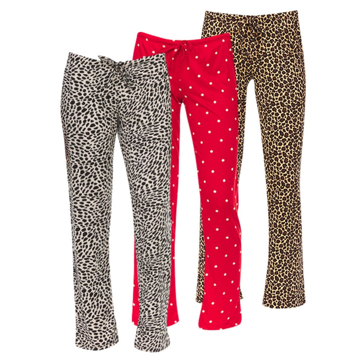 DARESAY Womens Printed Lounge Pants Image 3