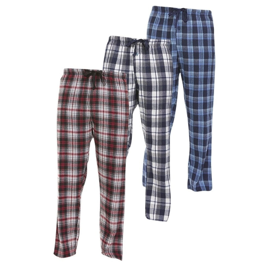 DARESAY Flannel Pajama Pants for Men Image 1