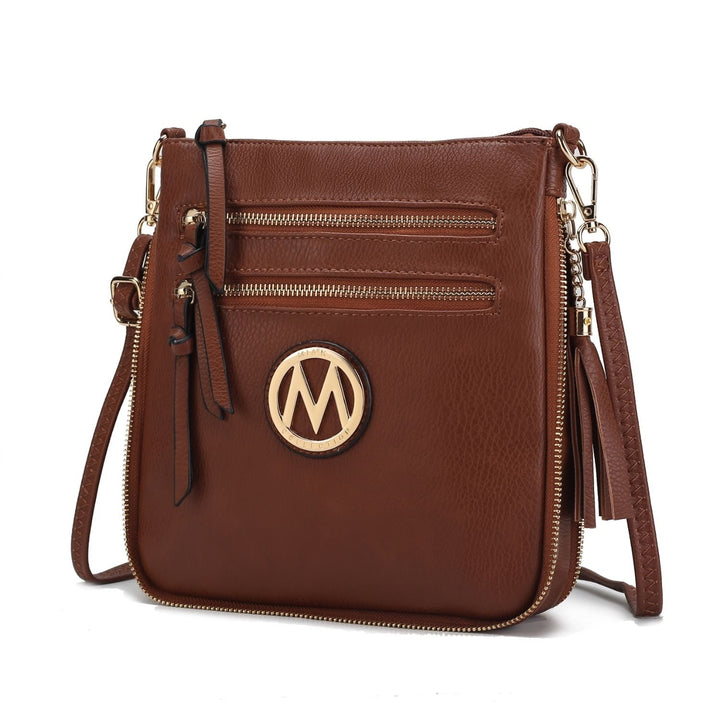 MKF Collection Angelina Shoulder Bag Vegan Leather Crossbody Handbag by Mia K. Image 4