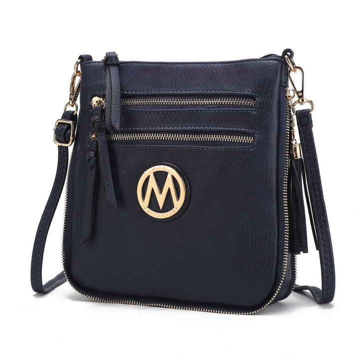 MKF Collection Angelina Shoulder Bag Vegan Leather Crossbody Handbag by Mia K. Image 1