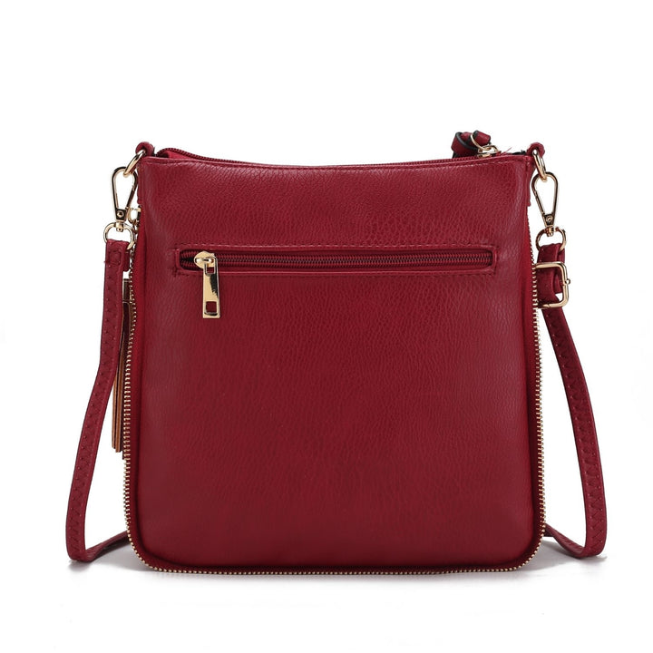 MKF Collection Angelina Shoulder Bag Vegan Leather Crossbody Handbag by Mia K. Image 11