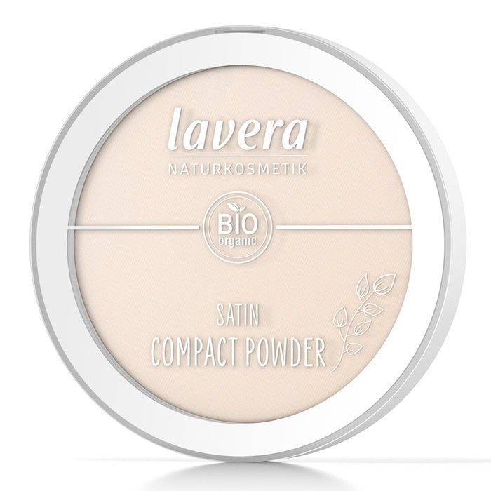 Lavera Satin Compact Powder - 01 Light 9.5g Image 1