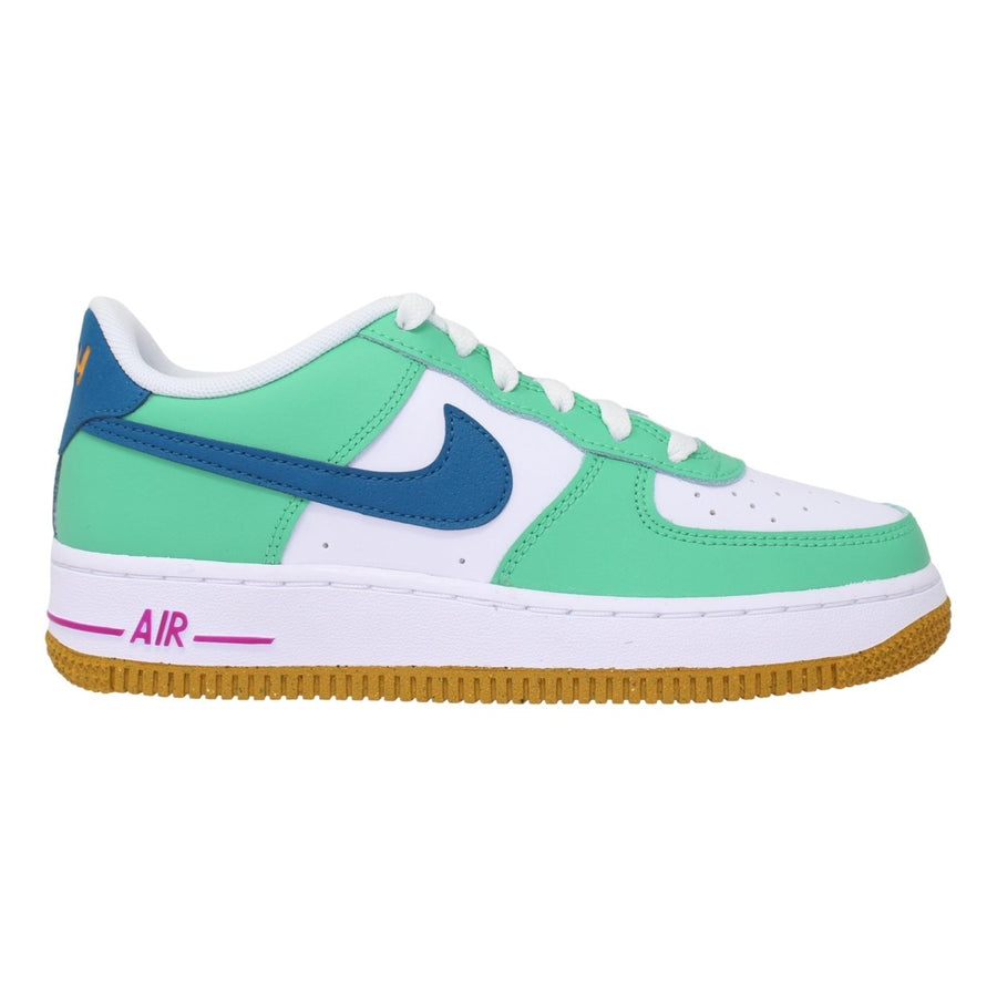 Nike Air Force 1 LV8 BG White/Green Abyss-Spring Green  FJ4613-100 Grade-School Image 1