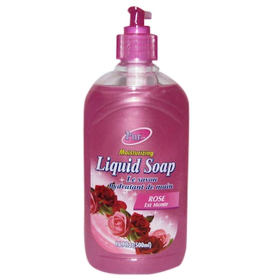 Moisturizing Liquid Soap With Rose(500ml) 304715 By Purest Image 1