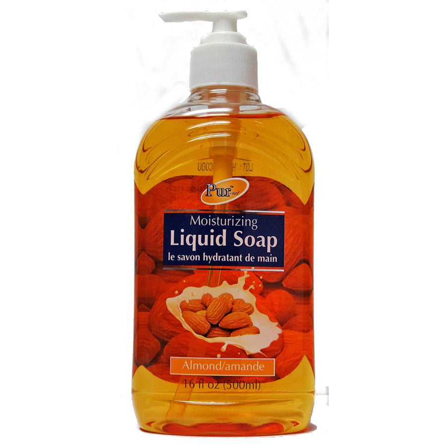 Purest Liquid Soap Clear - Almond 500ml x 12 Image 1