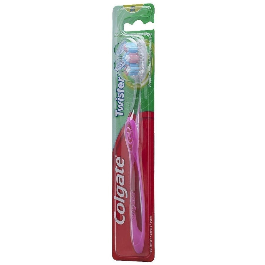 Colgate Plus Twister Fresh ToothbrushMedium1 Count (Pack of 3) Image 1