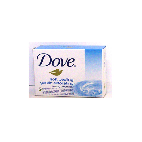 Dove Soft Peeling Bar Soap(100g Approx.) (Pack of 3) 607268 Image 1