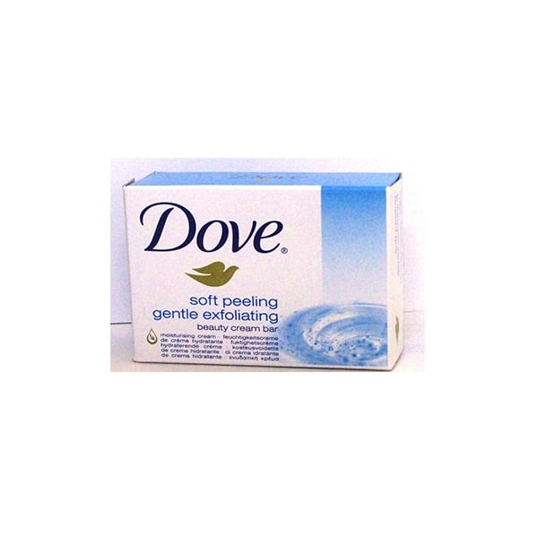 Dove Soft Peeling Bar Soap(100g Approx.) (Pack of 3) 607268 Image 1