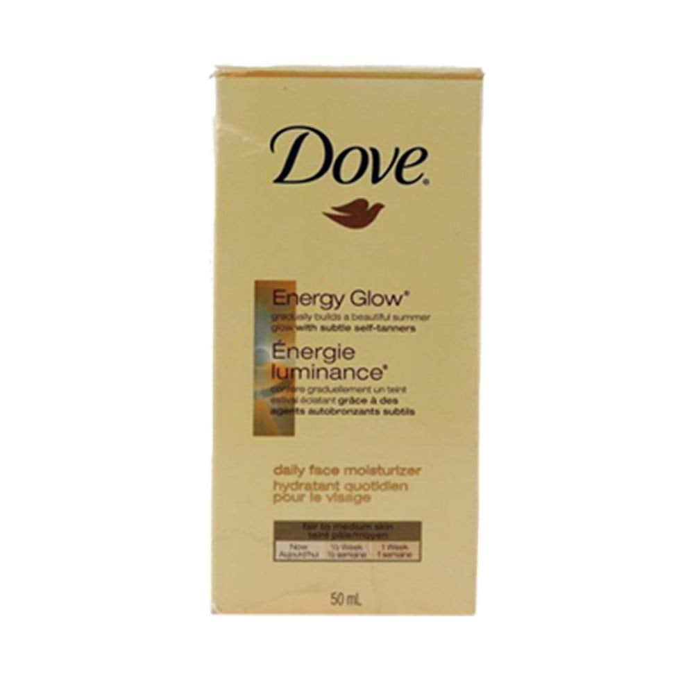 Dove Energy Glow Daily Face Moisturizer - 50ml (Pack of 3) Image 1