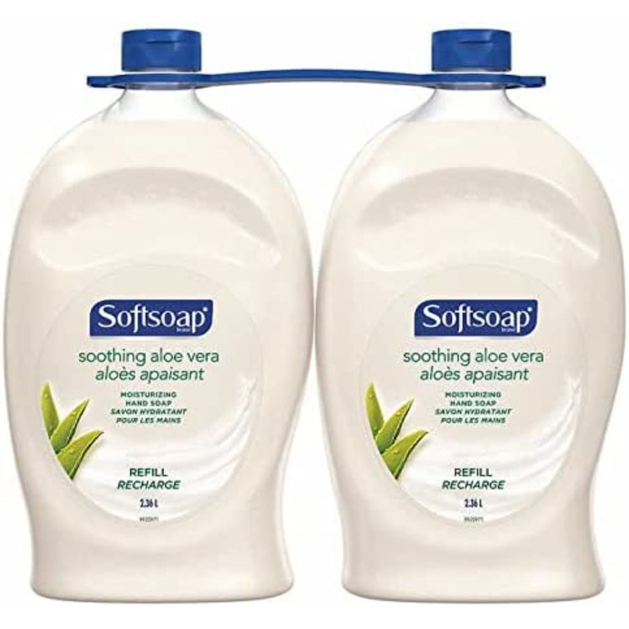 Soft Soap Hand Soap with Aloe (2 X 2.36 Liter) Net Wt 4.72 Lt4.72 Liter Image 1