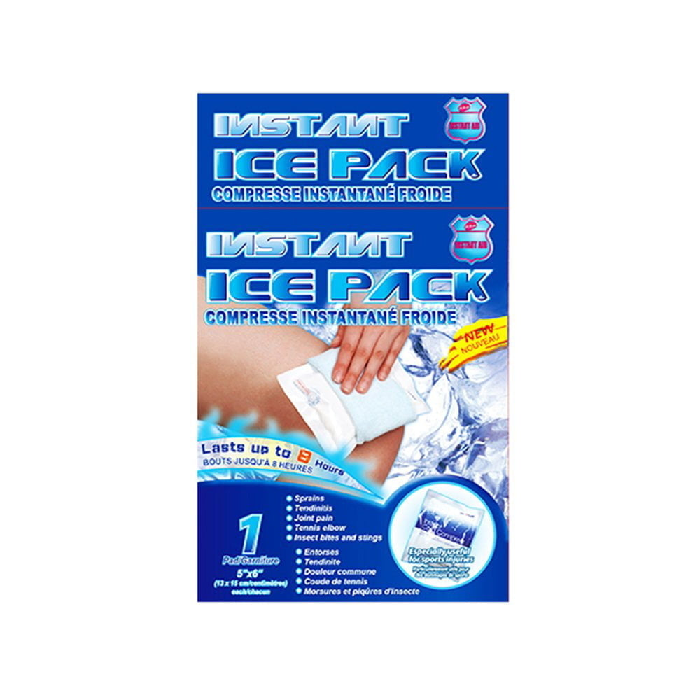 Instant Aid- Instant Ice Pack (Pack of 3) By Purest Image 1