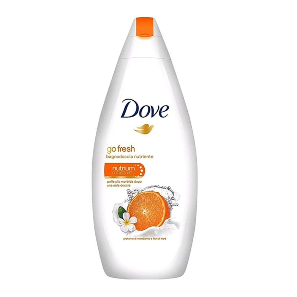 Dove Body Wash With Mandarin And Tiare Flower Scent(500ml) (Pack of 3) Image 1