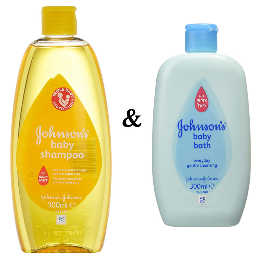 Varios - Johnson S Baby Shampoo 300Ml and Johnsons Baby Baby Bath 300Ml Image 1
