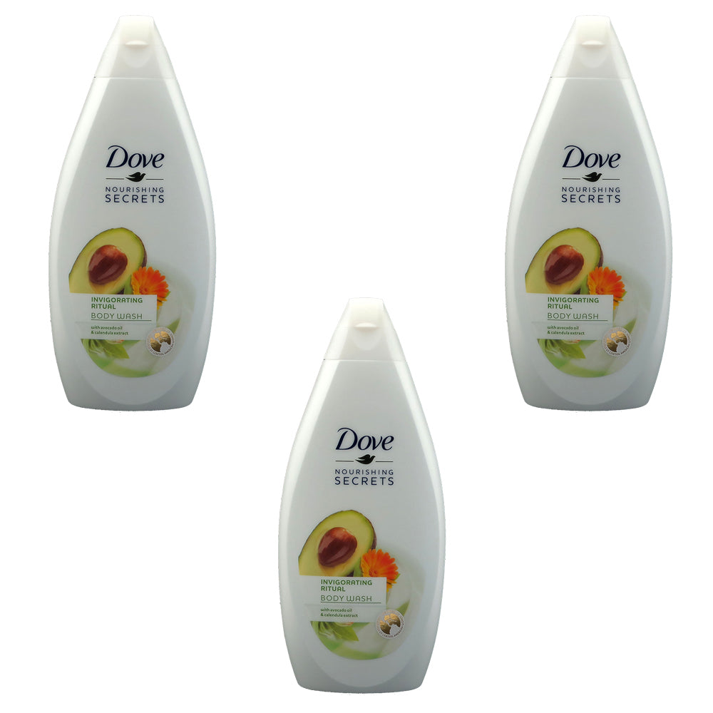 DOVE Body Wash Invigo Ritual 500ml (Pack of 3) Image 1