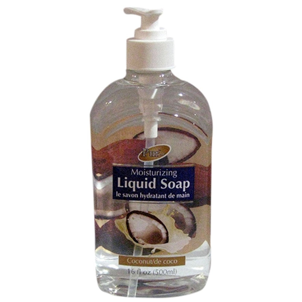 Moisturizing Liquid Soap With Coconut(500ml) 306849 By Purest Image 1