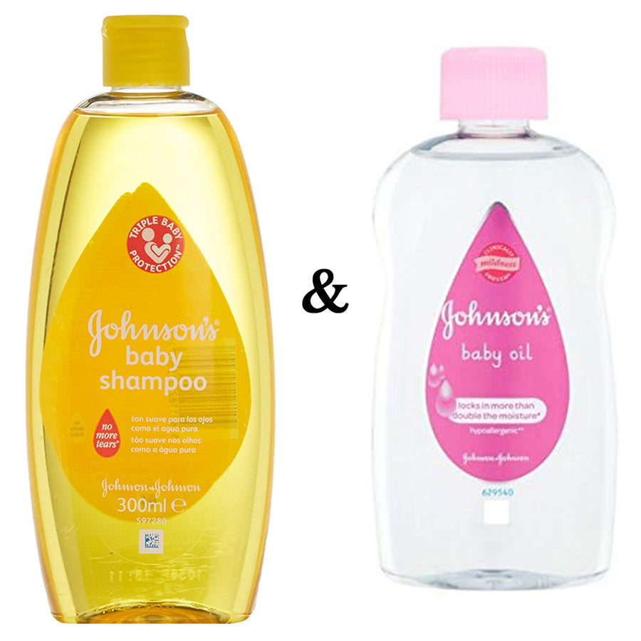 Varios - Johnson S Baby Shampoo 300Ml and Johnsons Baby Oil 500Ml By JohnsonS Image 1