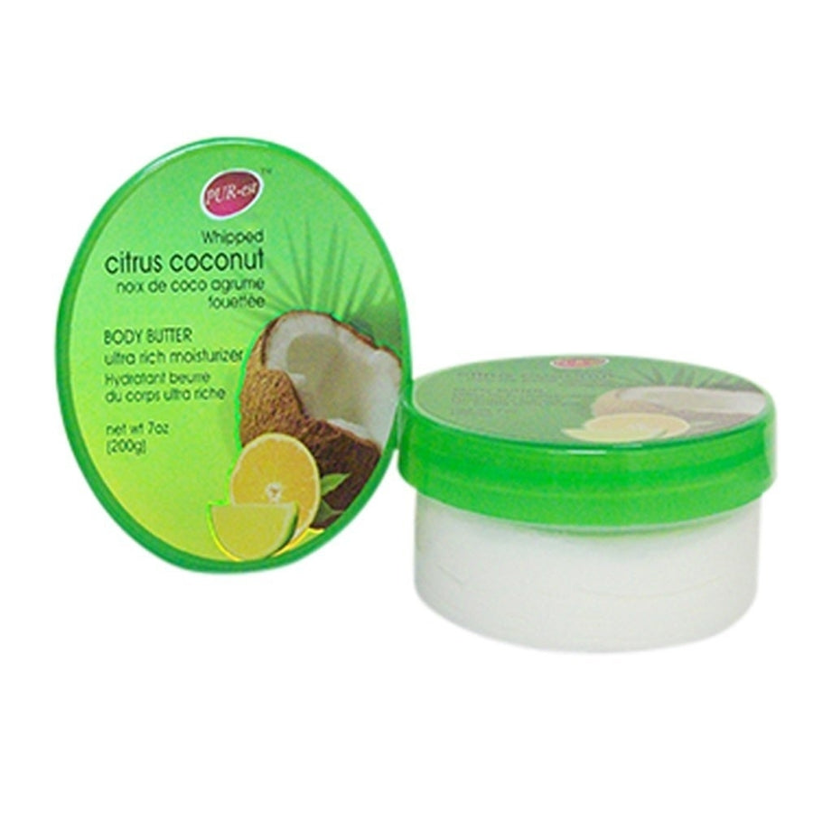 Whipped Citrus Coconut Body Butter (200g) (Pack of-3) By Purest Image 1