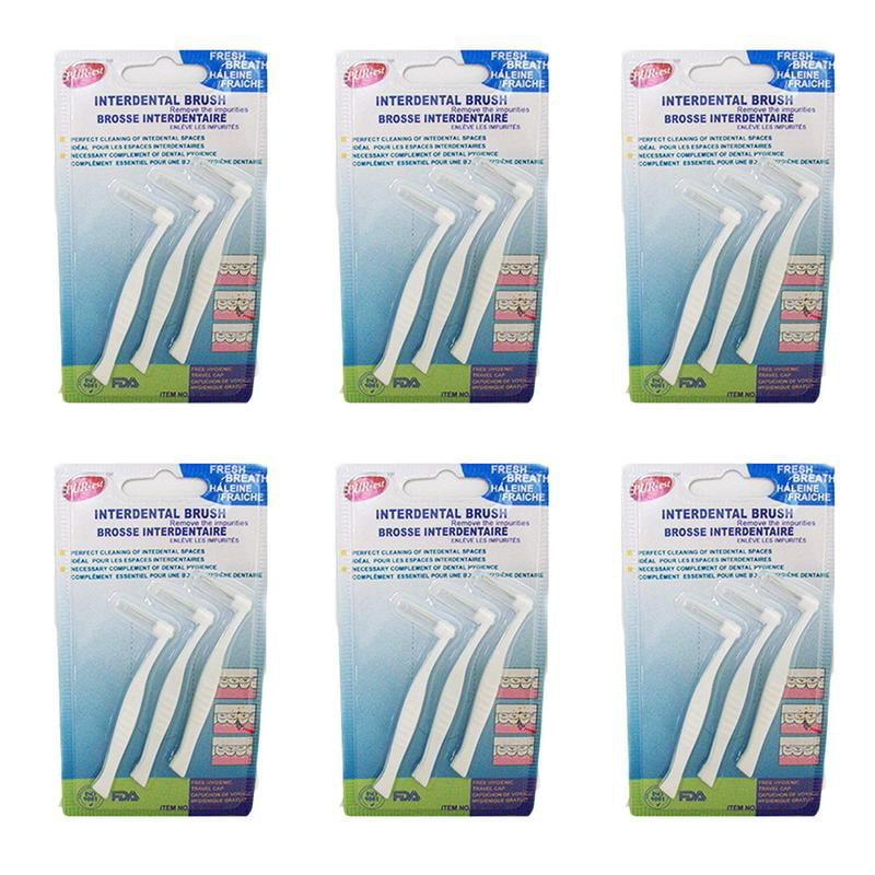 Interdental Brush 3 In 1 Pack (Pack of 6) By Purest Image 1