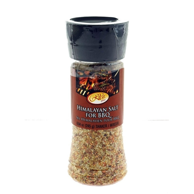 Ritsh Spice Himalayan Salt For Bbq Shaker 245gm - Pack Of 6 Image 1