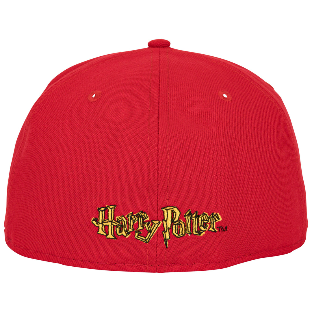 Harry Potter Gryffindor House Crest Era 59Fifty Fitted Hat Image 4