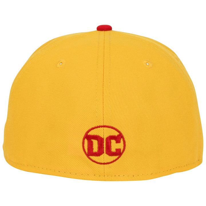 The Flash Logo DC Comics Yellow Colorway Era 59Fifty Fitted Hat Image 4