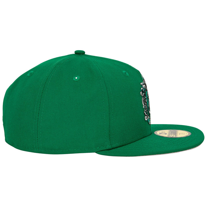 Harry Potter Slytherin House Crest Era 59Fifty Fitted Hat Image 4