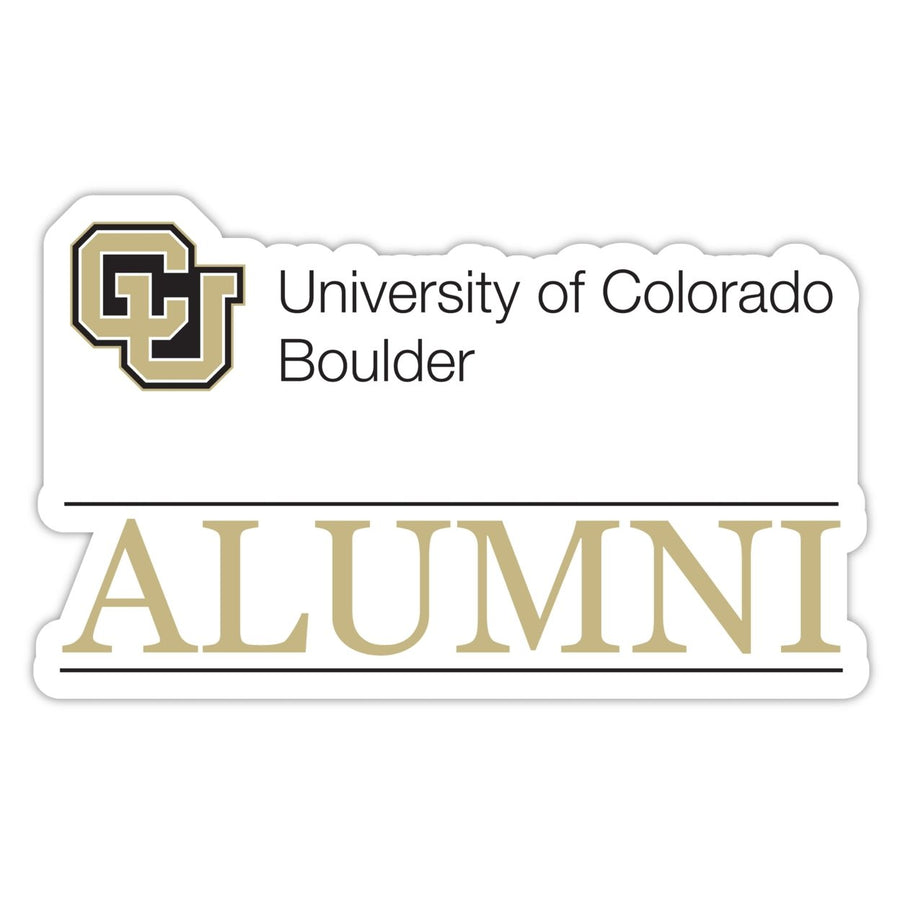 Colorado Buffaloes Alumni 4" Sticker - (4 Pack) Image 1
