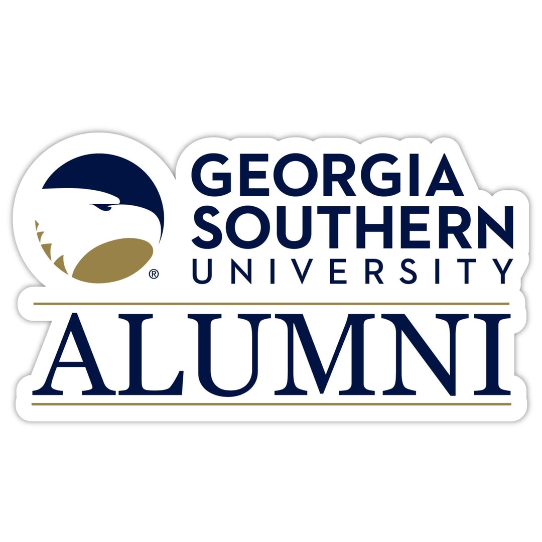 Georgia Southern Eagles 4-Inch Alumni 4-Pack NCAA Vinyl Sticker - Durable School Spirit Decal Image 1