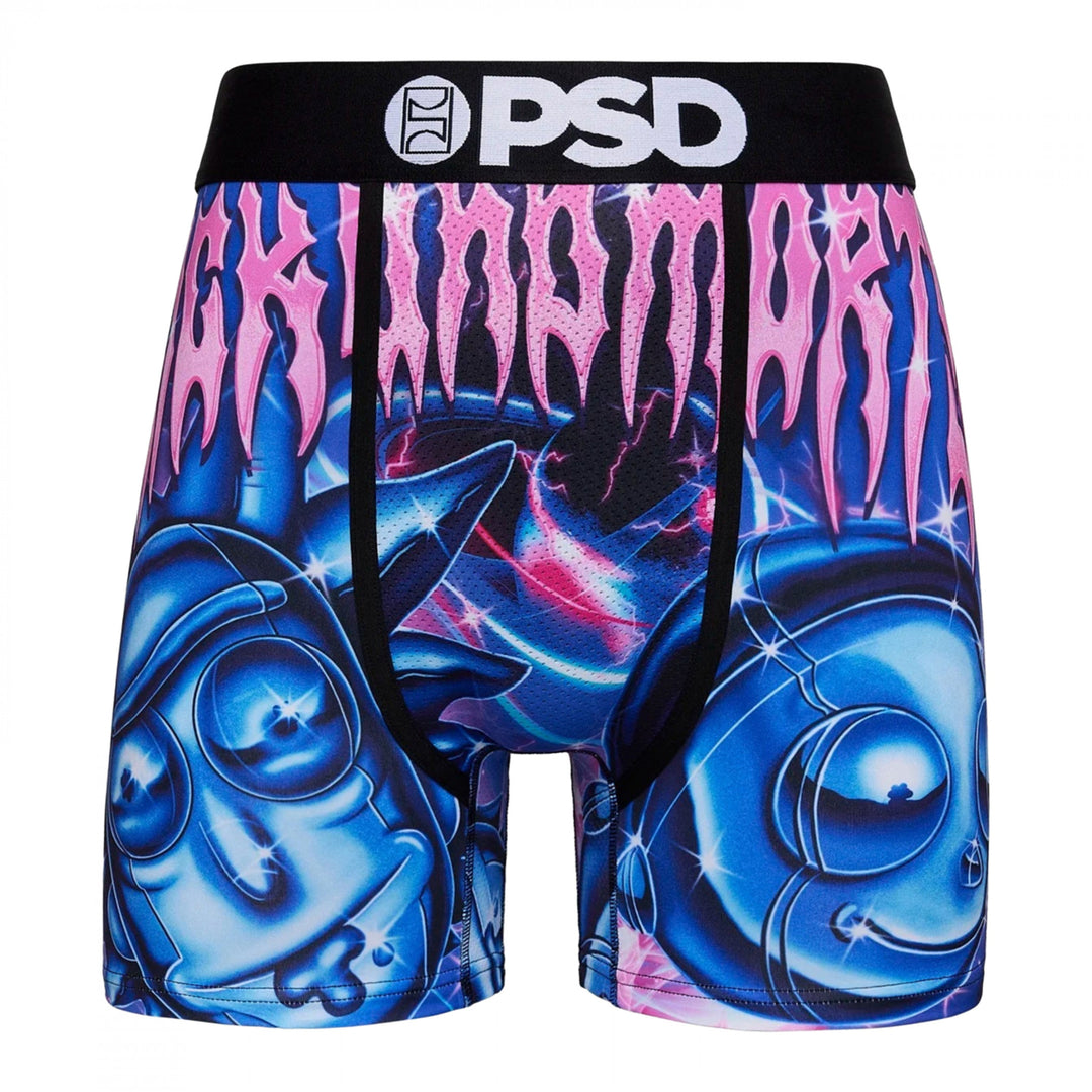 Rick And Morty Metal Album PSD Boxer Briefs Image 1